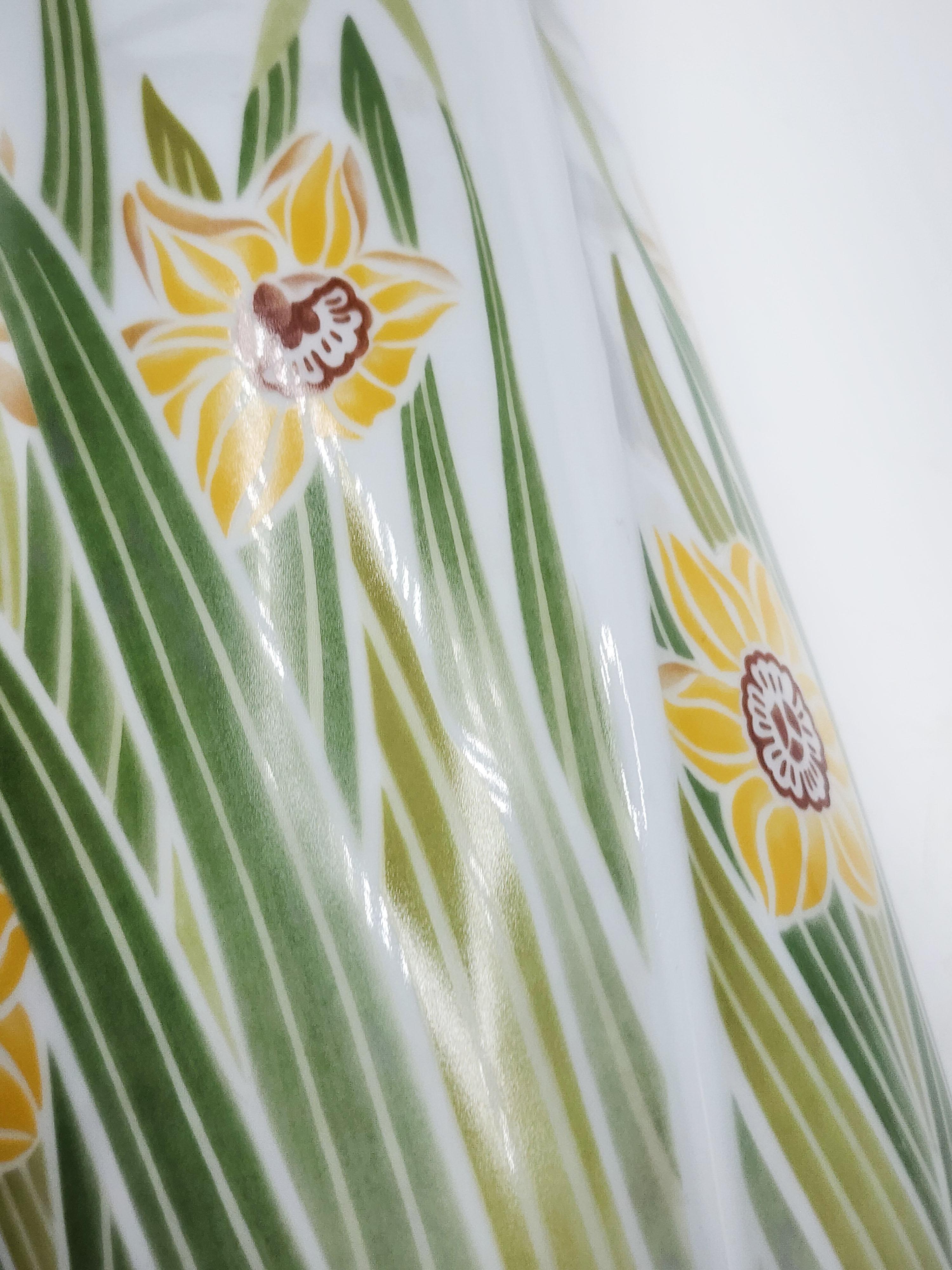 Art Nouveau Coppia di vasi Haviland di Limoges, 