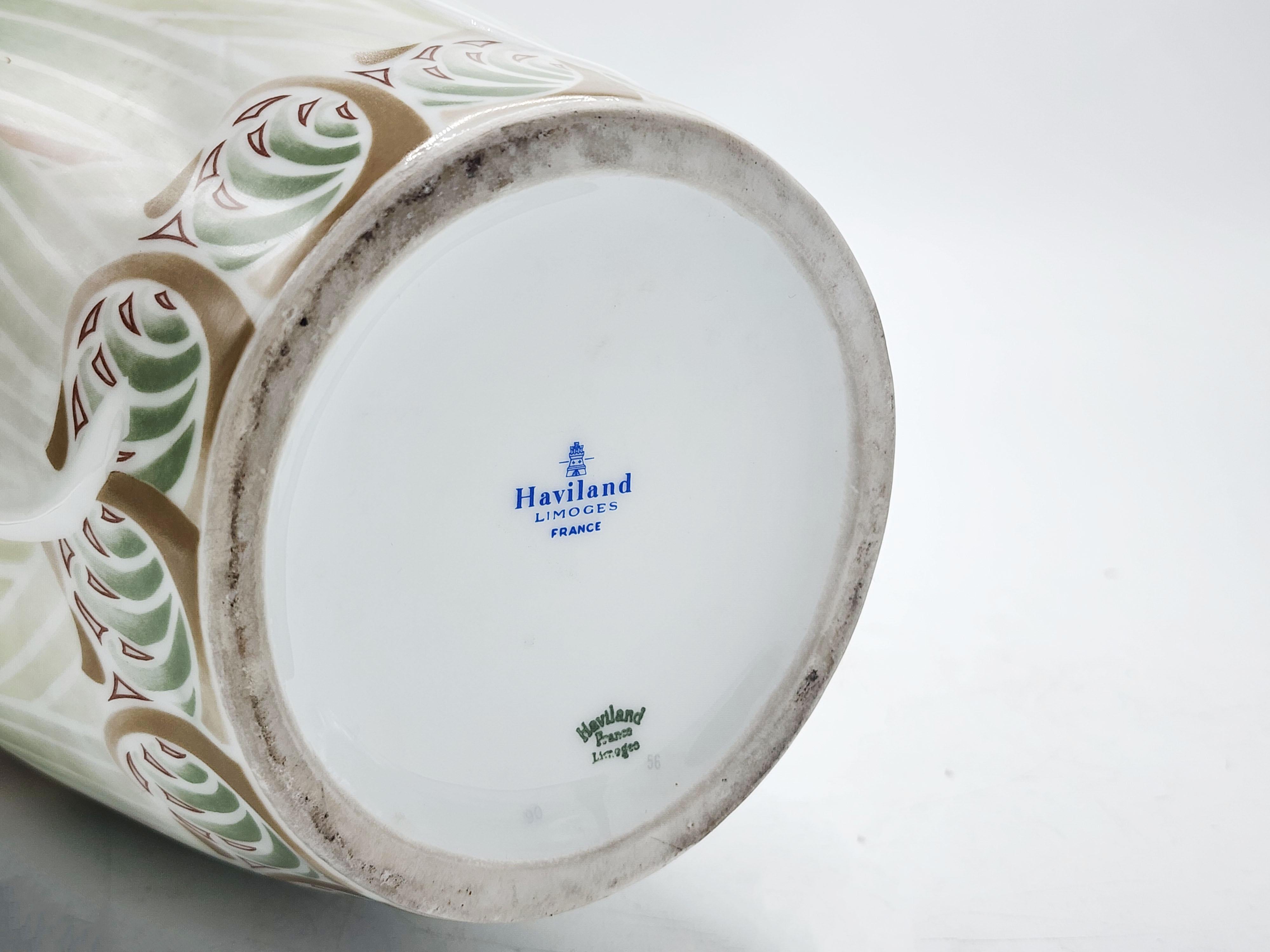 Coppia di vasi Haviland di Limoges, 