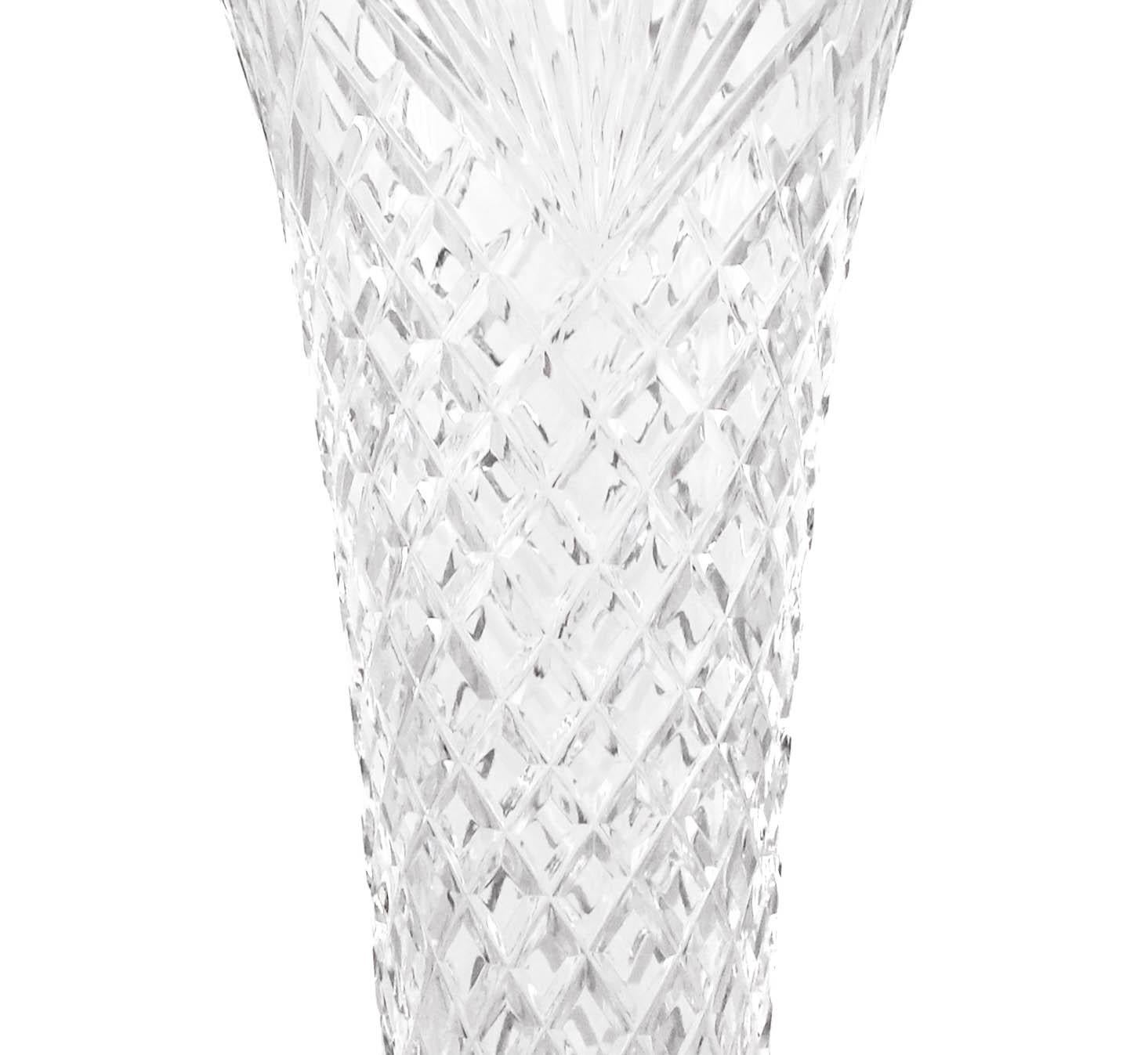 Hawkes-Vasen aus Kristall und Sterling, Paar (amerikanisch) im Angebot