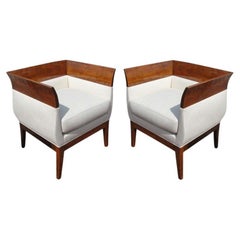 Pair of HBF Chalice Chairs by Orlando Diaz-Azcuy