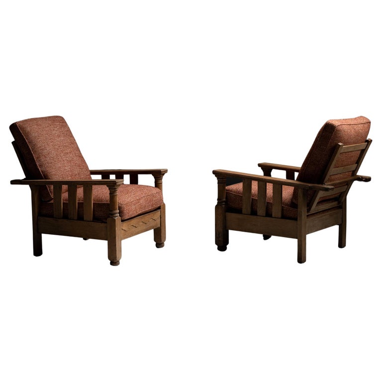 Pair of Heals Reading Chairs, England circa 1930 For Sale at 1stDibs