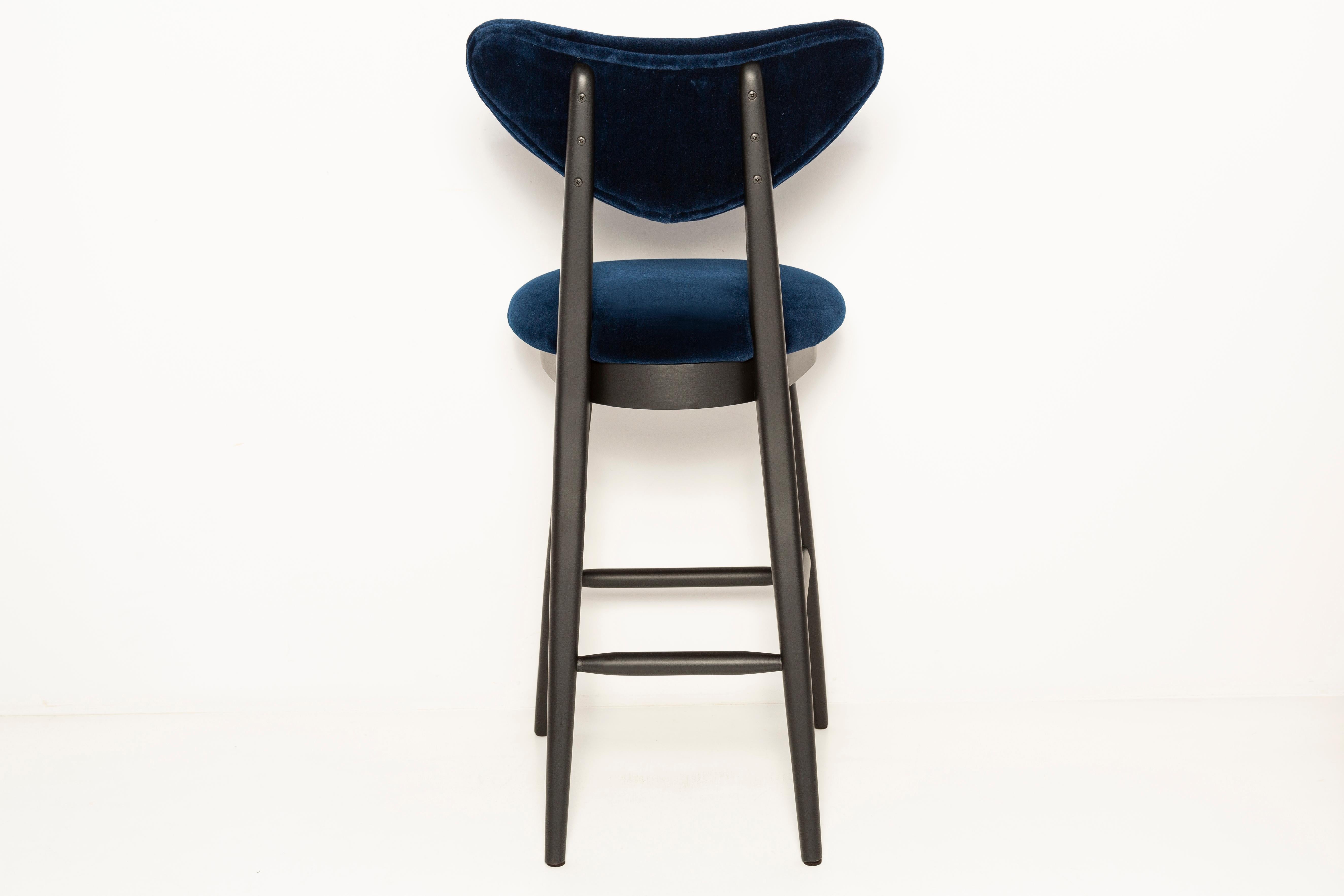 Paire de tabourets de bar en laine d'alpaga, par Vintola Studio, Europe, Pologne. en vente 5