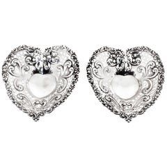 Pair of Heart Dishes