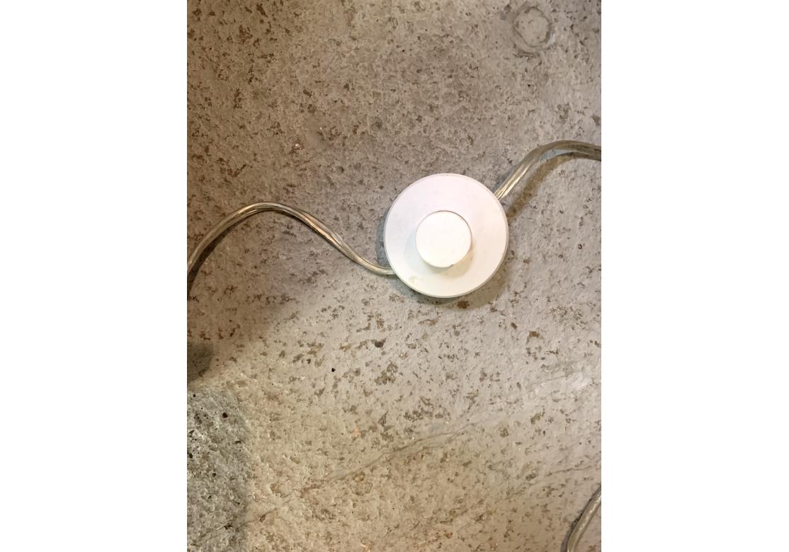 Pair Of Heavy Iron Industrial Style Floor Lamps For Sale 5