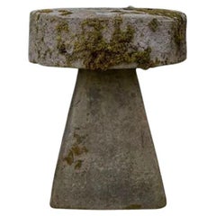 Pair of Heavy Mill Wheel Staddle Stones, Late 18th Century, Early 19th Century