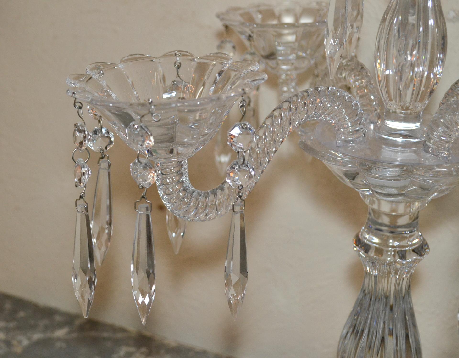 waterford crystal candelabra