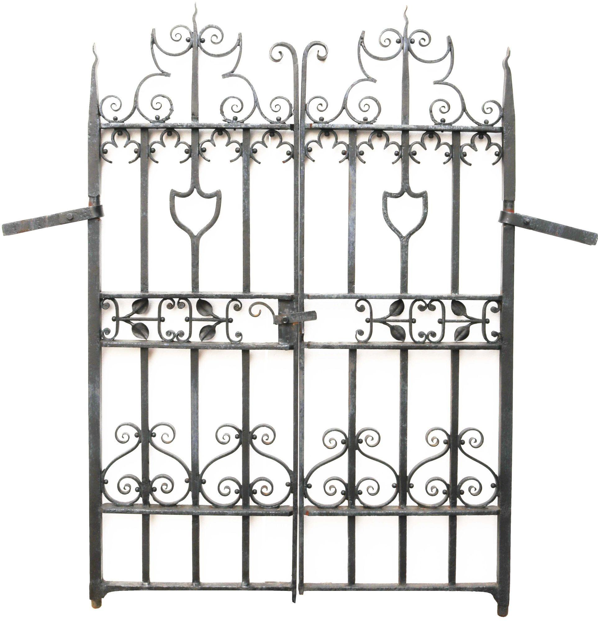 puertas de jardin de hierro