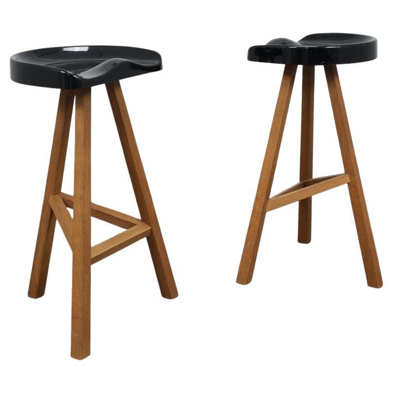 Pair of “Heidistool” Barstools by Sebastian Wrong for Established 
Sons, 2008 im Angebot