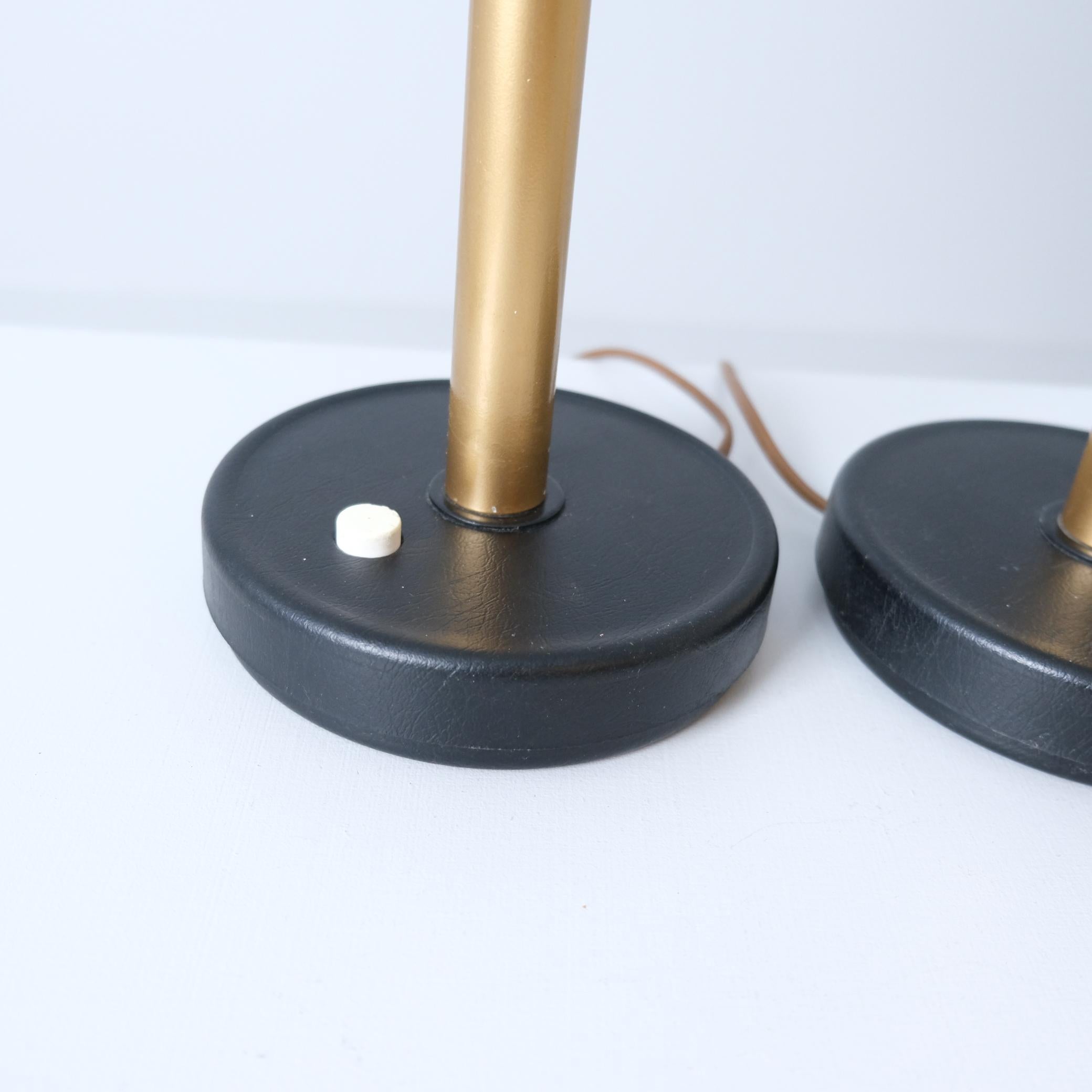 Paire de lampes de table Heikki Turunen Golden 