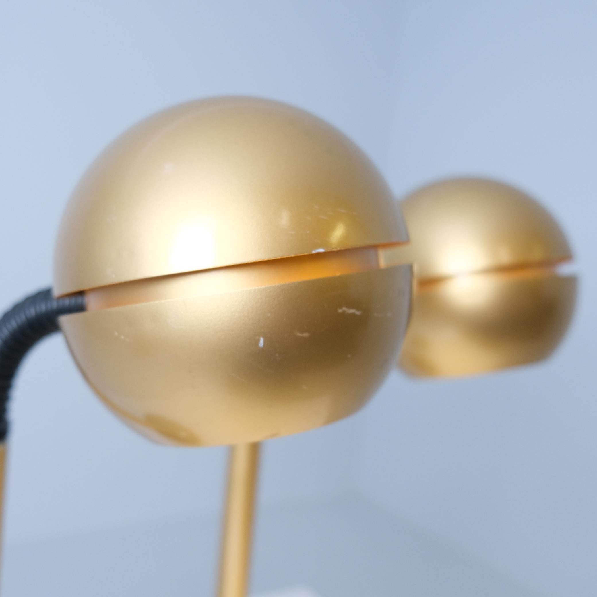 Paire de lampes de table Heikki Turunen Golden 