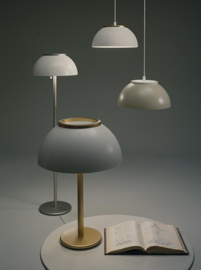 Pair of Heikki Turunen Senior Series Brass Table Lamps Model 940-147, Orno 1970s For Sale 5