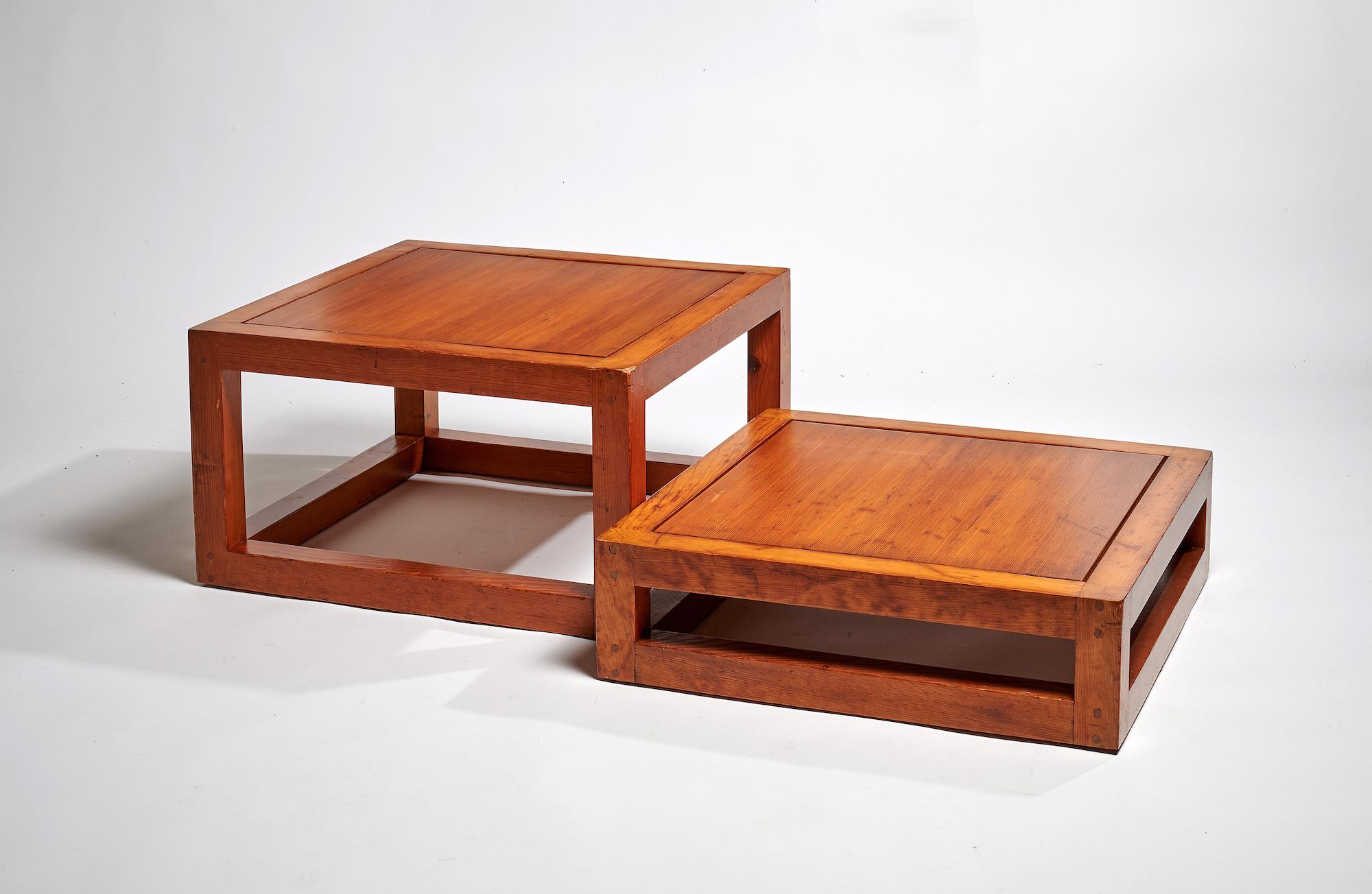 Paire de chaises longues Heinz Witthoeft Tail 4 avec tables assorties, Allemagne, 1959 en vente 5