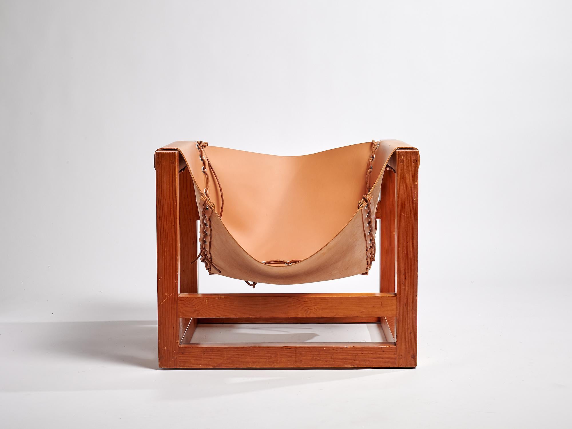 Allemand Paire de chaises longues Heinz Witthoeft Tail 4 avec tables assorties, Allemagne, 1959 en vente