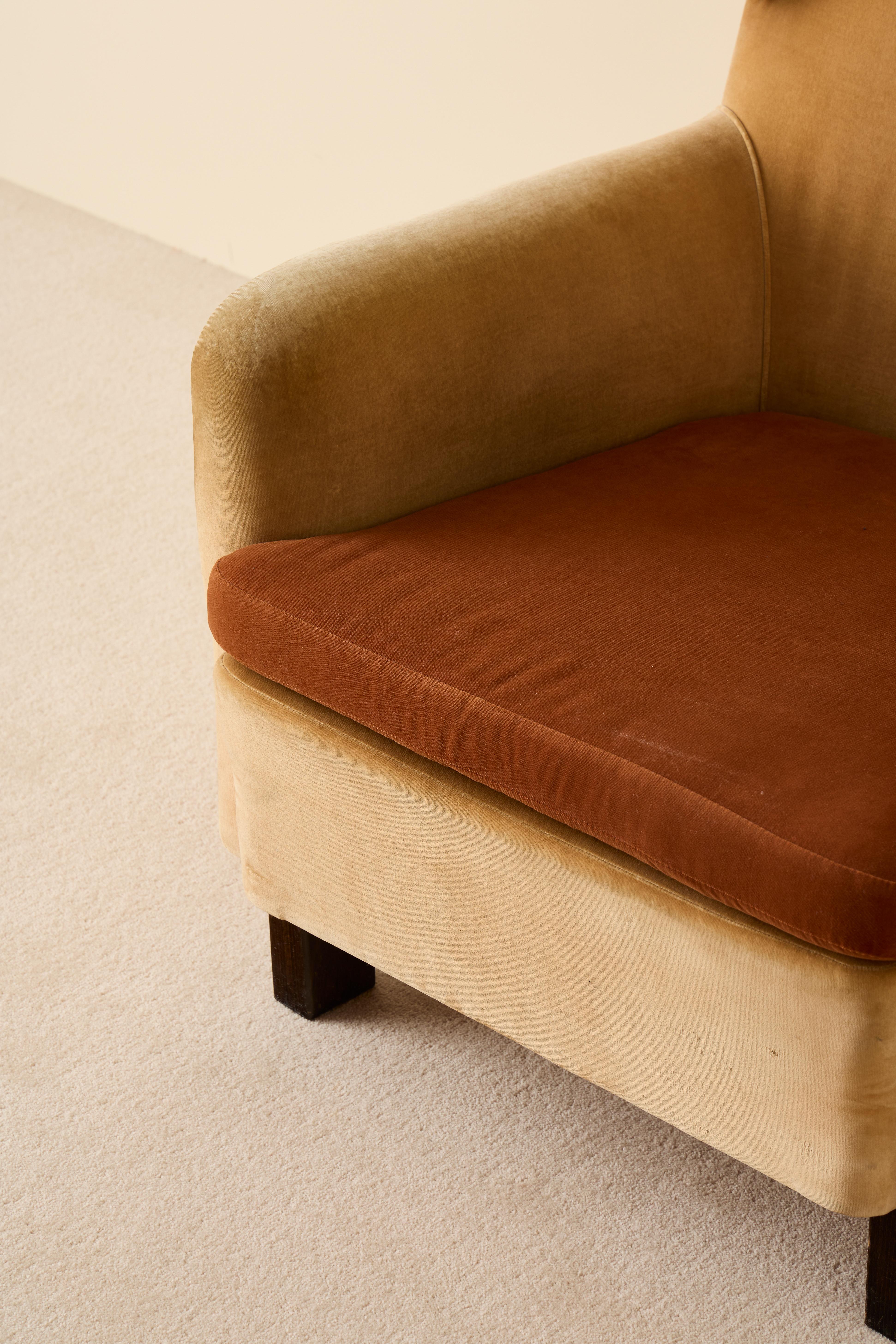 Tissu Paire de fauteuils Hellevi Ojanen, modèle 503, Artek, Finlande, années 1950 en vente