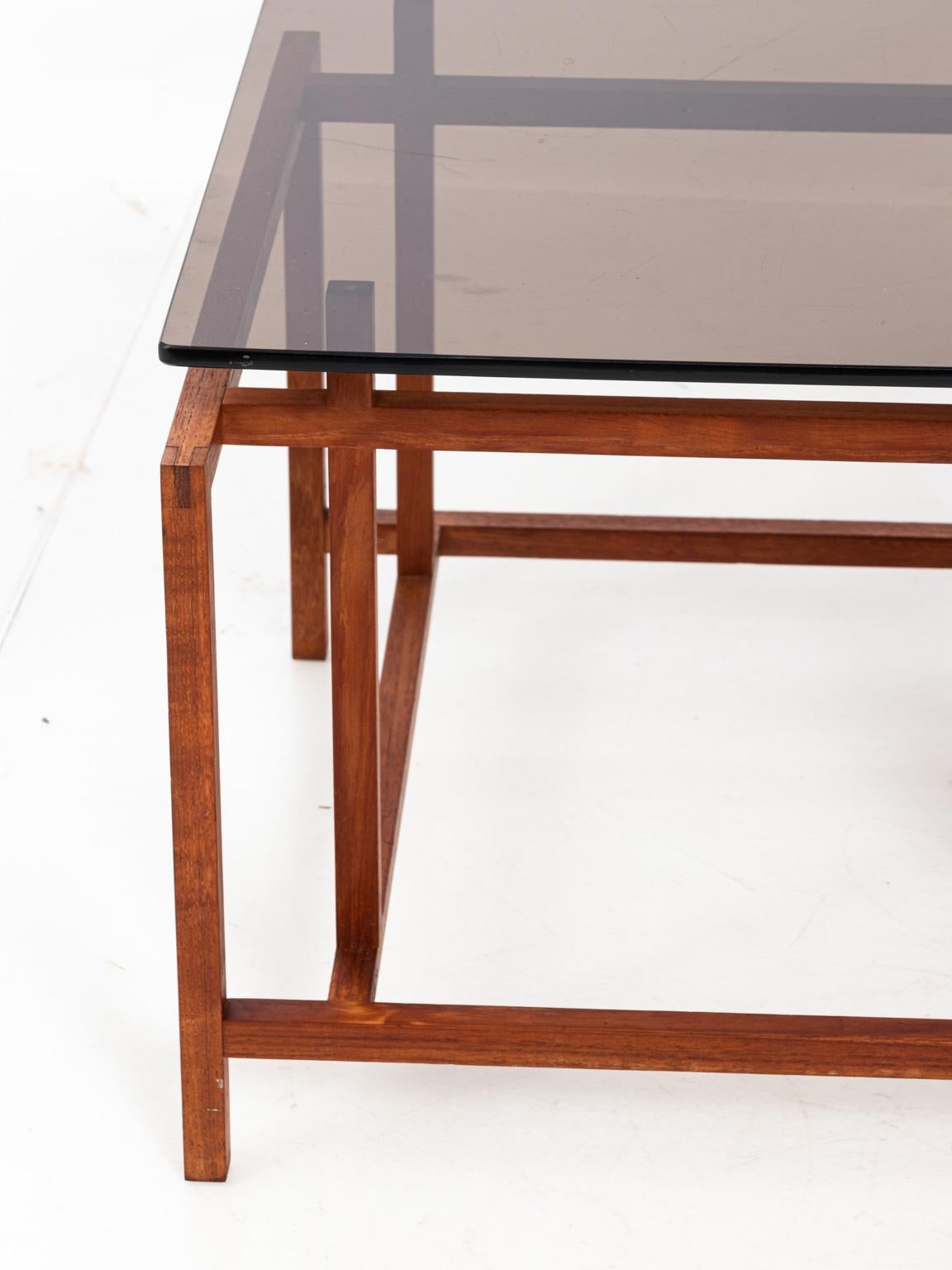 Mid-Century Modern Pair of Henning Horgaard Rosewood End Tables by Komfort Mobler