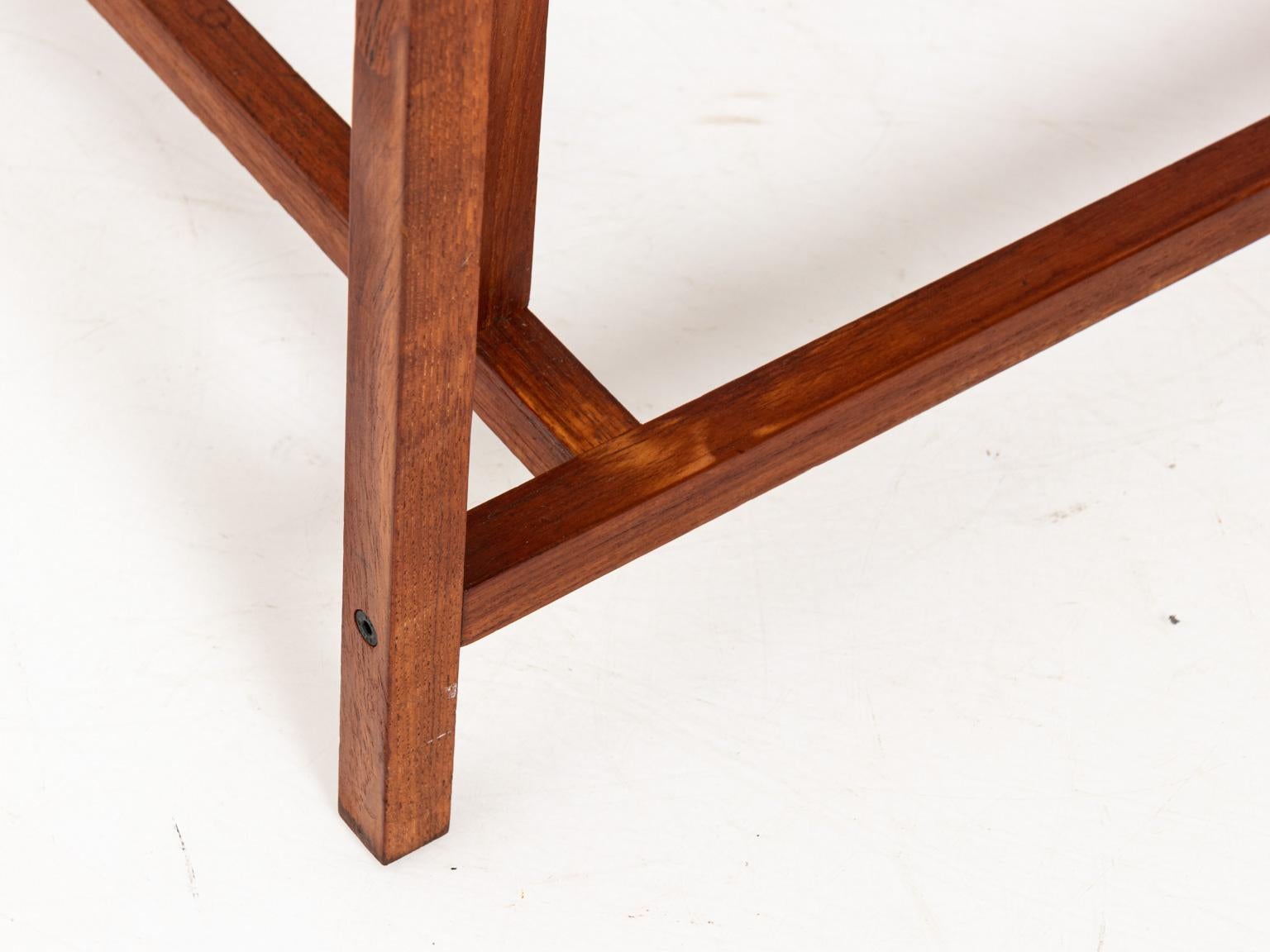 20th Century Pair of Henning Horgaard Rosewood End Tables by Komfort Mobler
