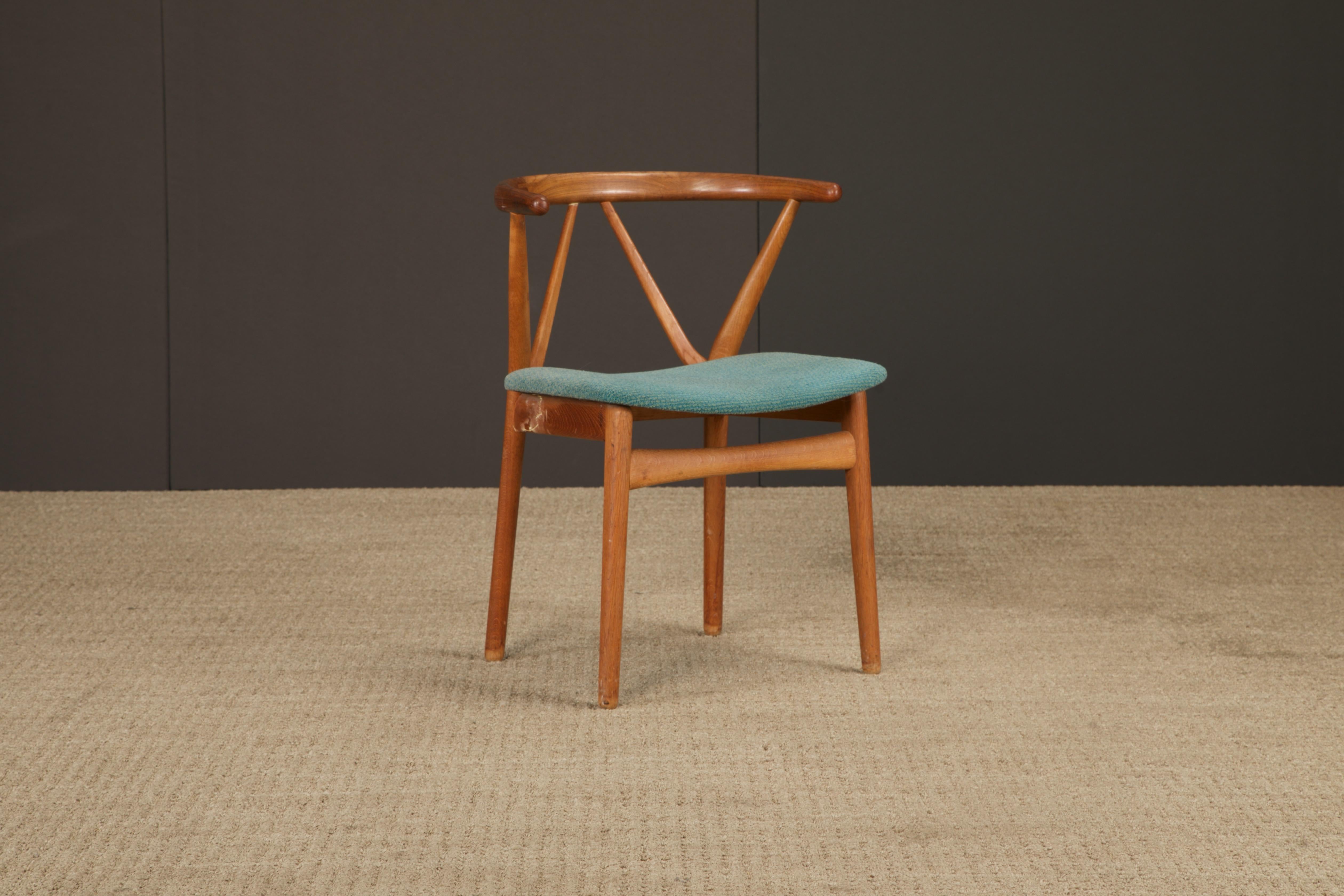 Paire de chaises en teck Henning Kjaernulf Model No 255 pour Bruno Hansen, Danemark, années 1960 en vente 4