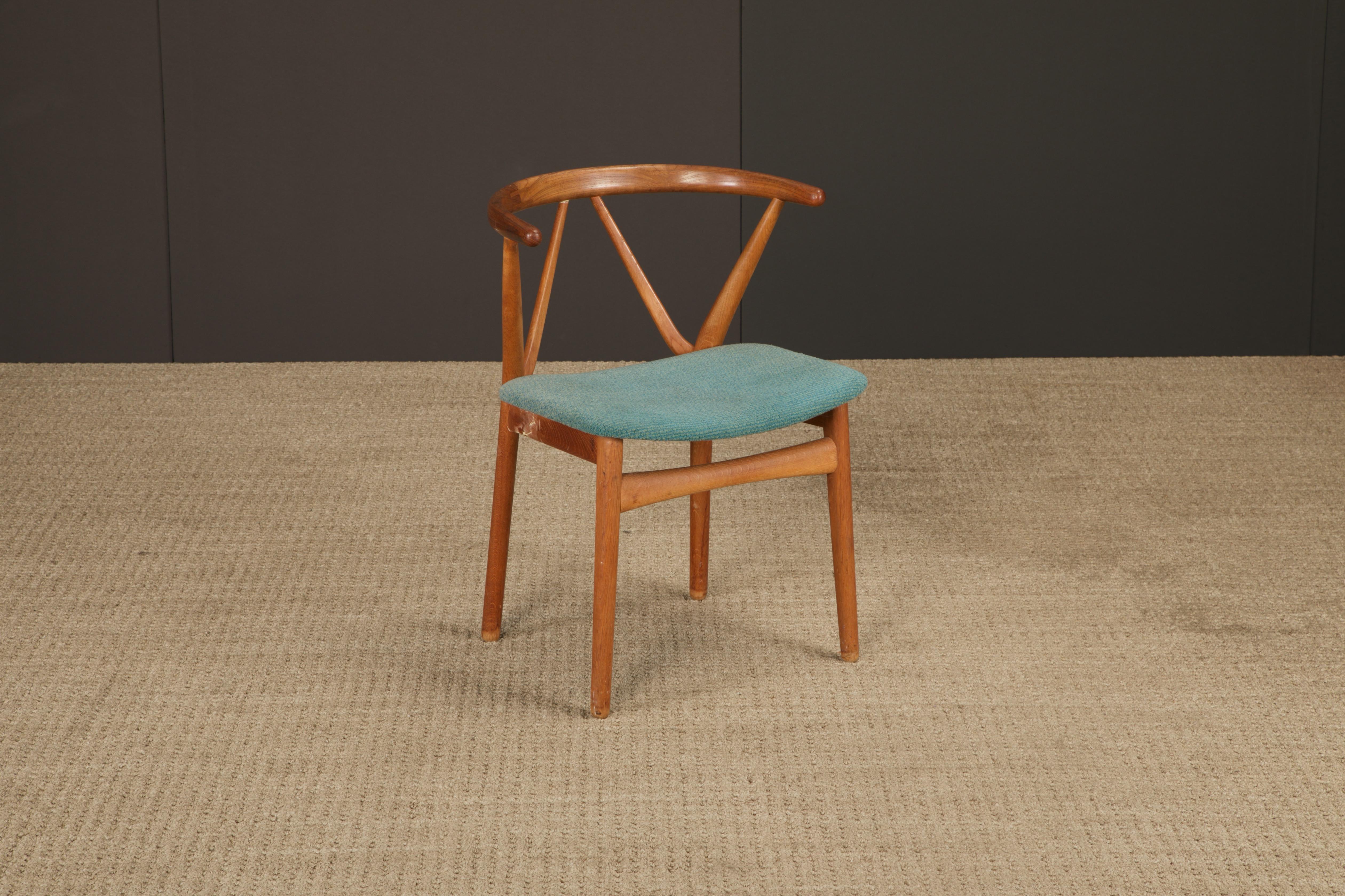 Paire de chaises en teck Henning Kjaernulf Model No 255 pour Bruno Hansen, Danemark, années 1960 en vente 5