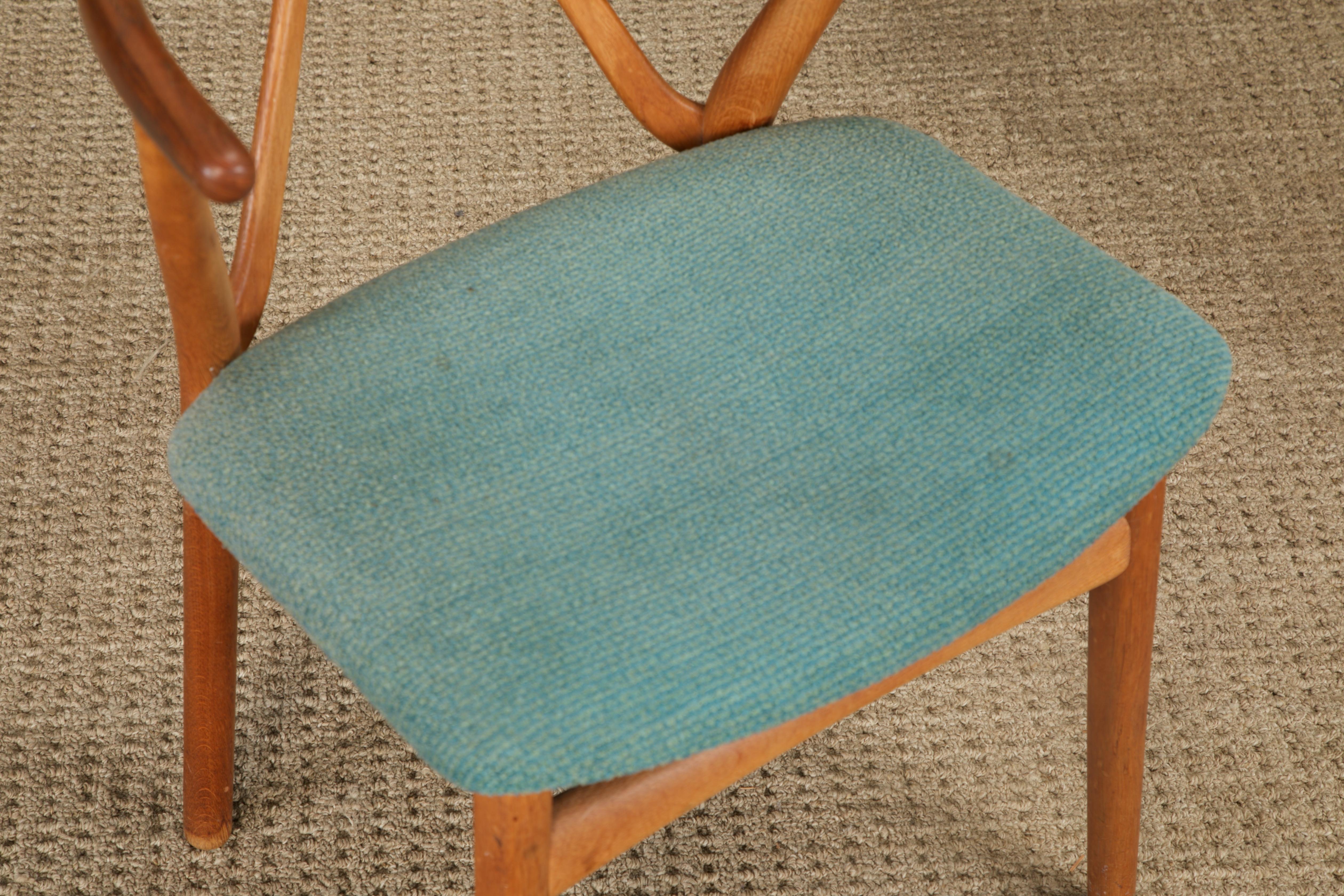 Paire de chaises en teck Henning Kjaernulf Model No 255 pour Bruno Hansen, Danemark, années 1960 en vente 6