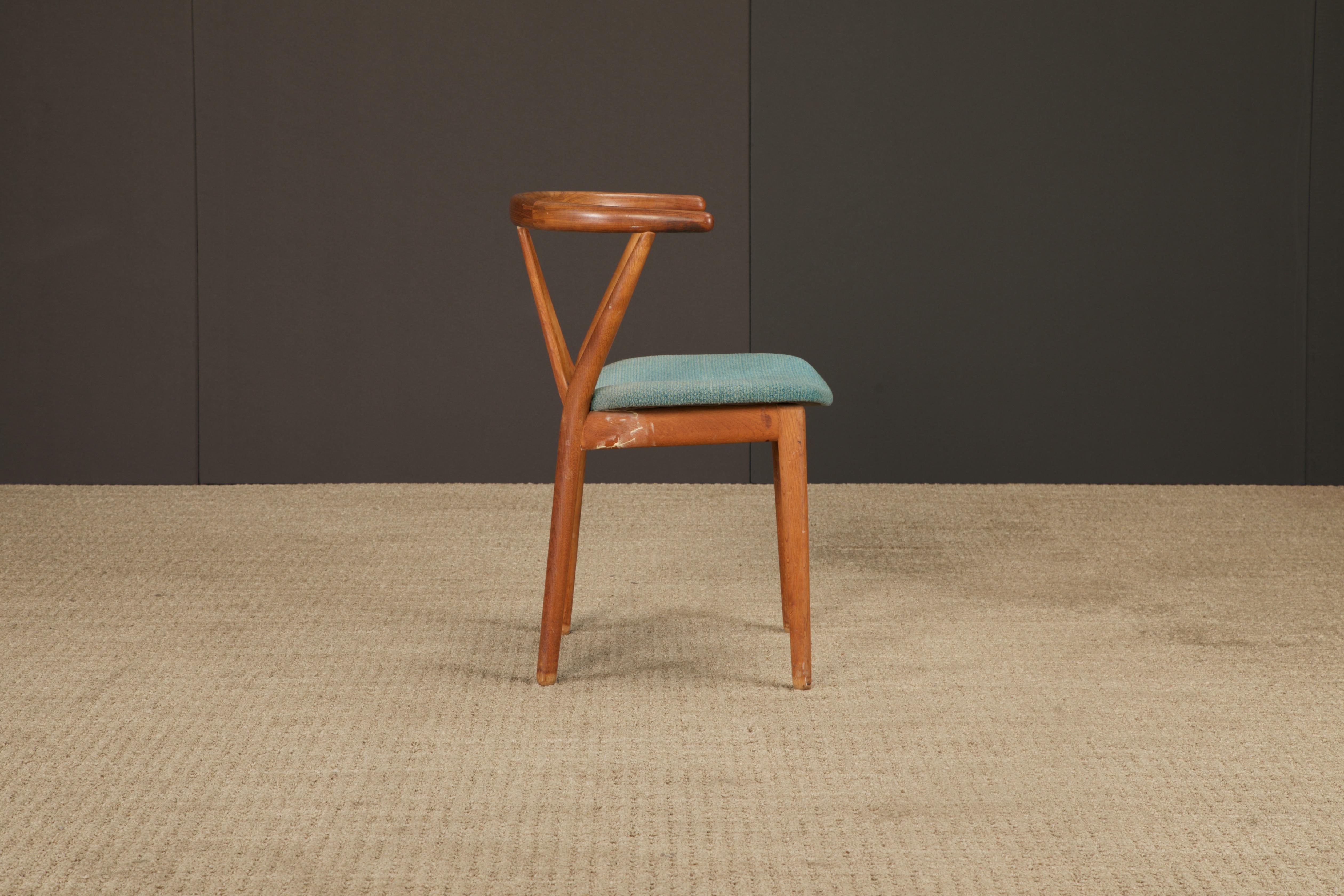 Paire de chaises en teck Henning Kjaernulf Model No 255 pour Bruno Hansen, Danemark, années 1960 en vente 7