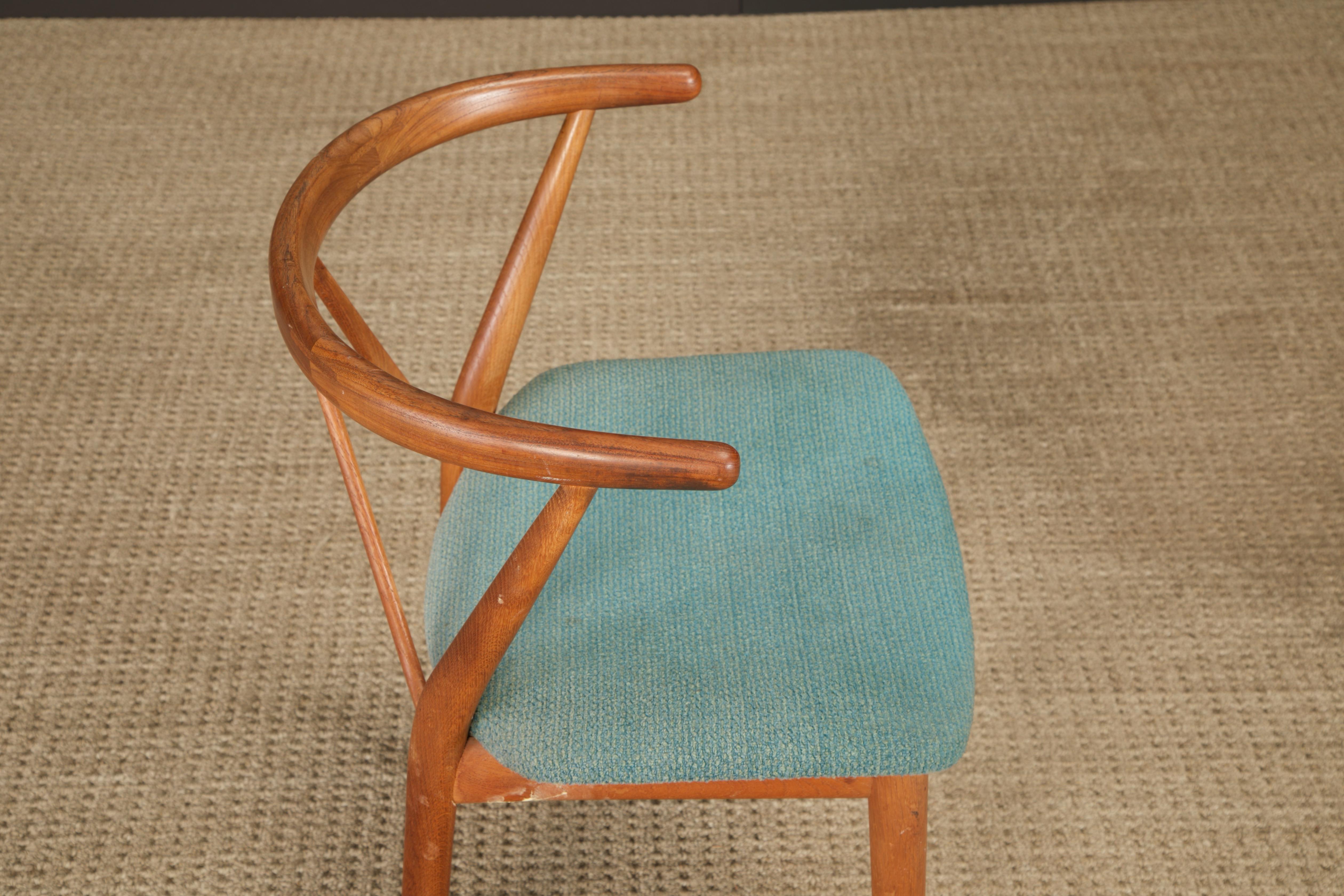 Paire de chaises en teck Henning Kjaernulf Model No 255 pour Bruno Hansen, Danemark, années 1960 en vente 8