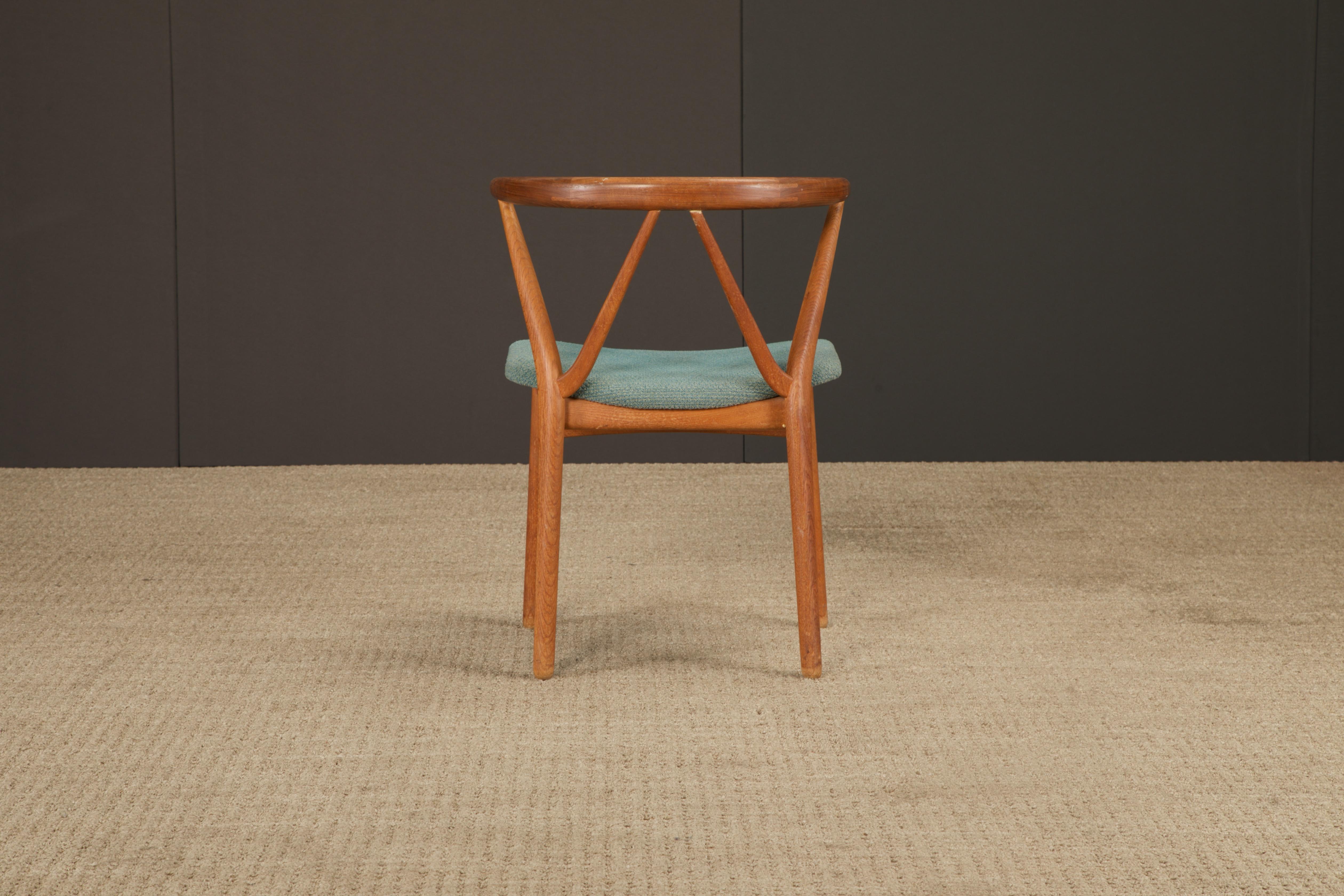 Paire de chaises en teck Henning Kjaernulf Model No 255 pour Bruno Hansen, Danemark, années 1960 en vente 11