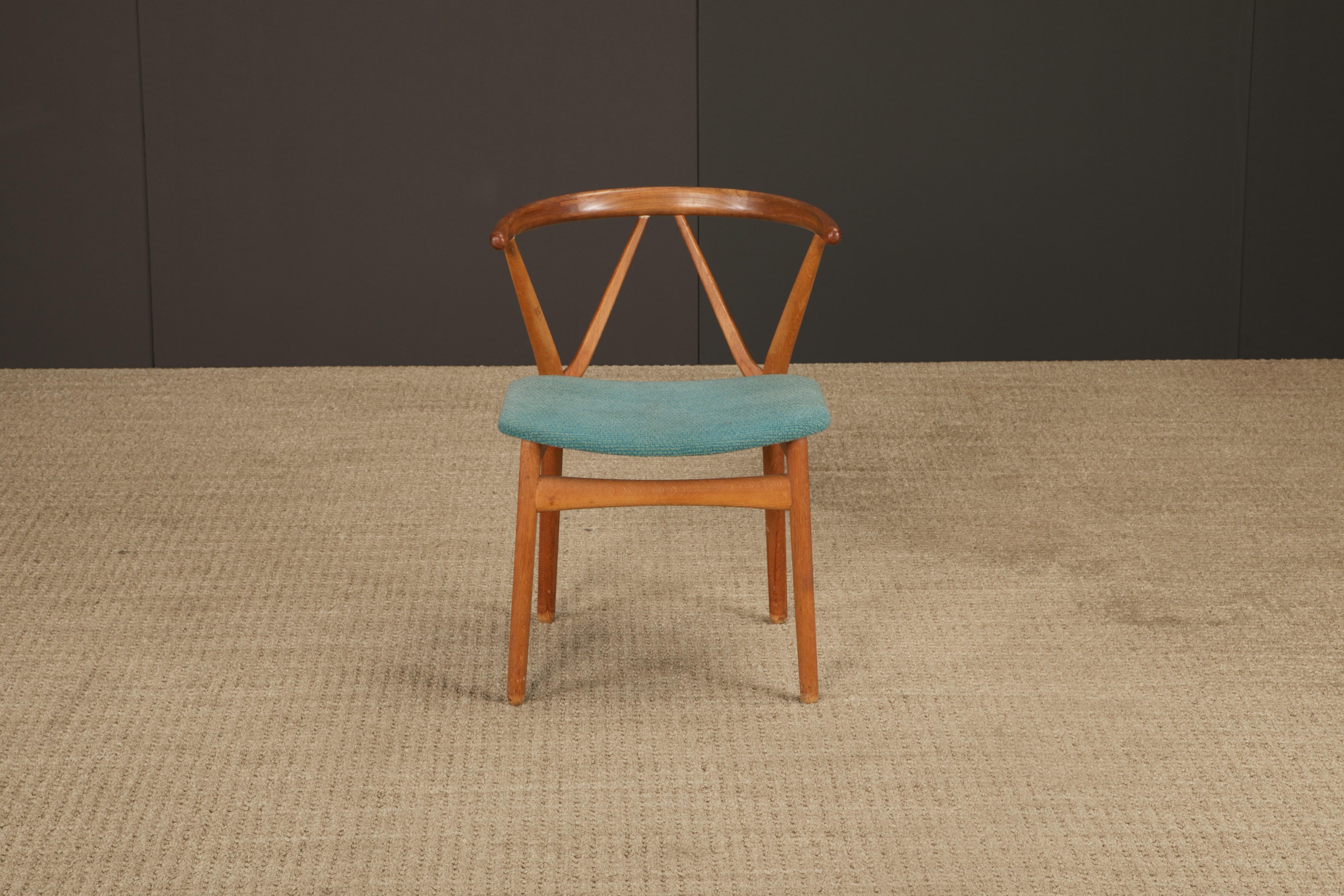 Teck Paire de chaises en teck Henning Kjaernulf Model No 255 pour Bruno Hansen, Danemark, années 1960 en vente