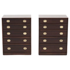 Pair Of Henning Korch "Alabama"  Chest Of Drawers