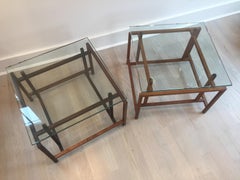 Pair of Henning Norgaard 1960s Danish Modern Side Tables for Komfort