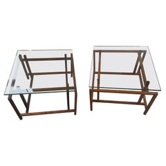 Retro Pair of Henning Norgaard 1960s Danish Modern Side Tables for Komfort