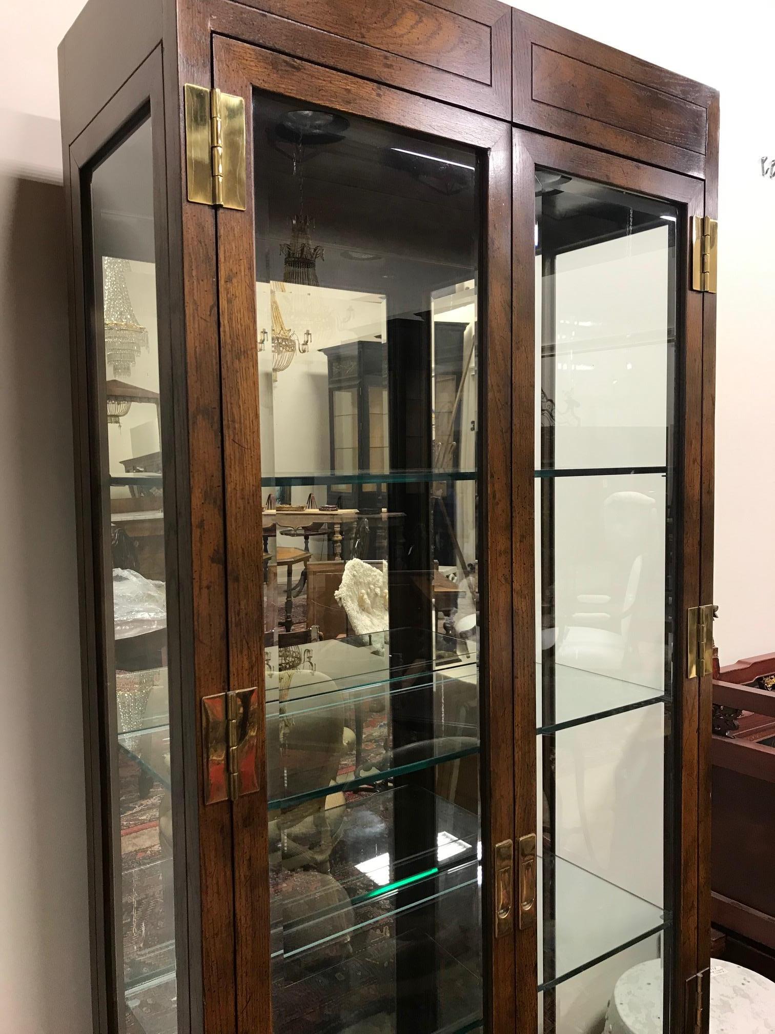 henredon china cabinet