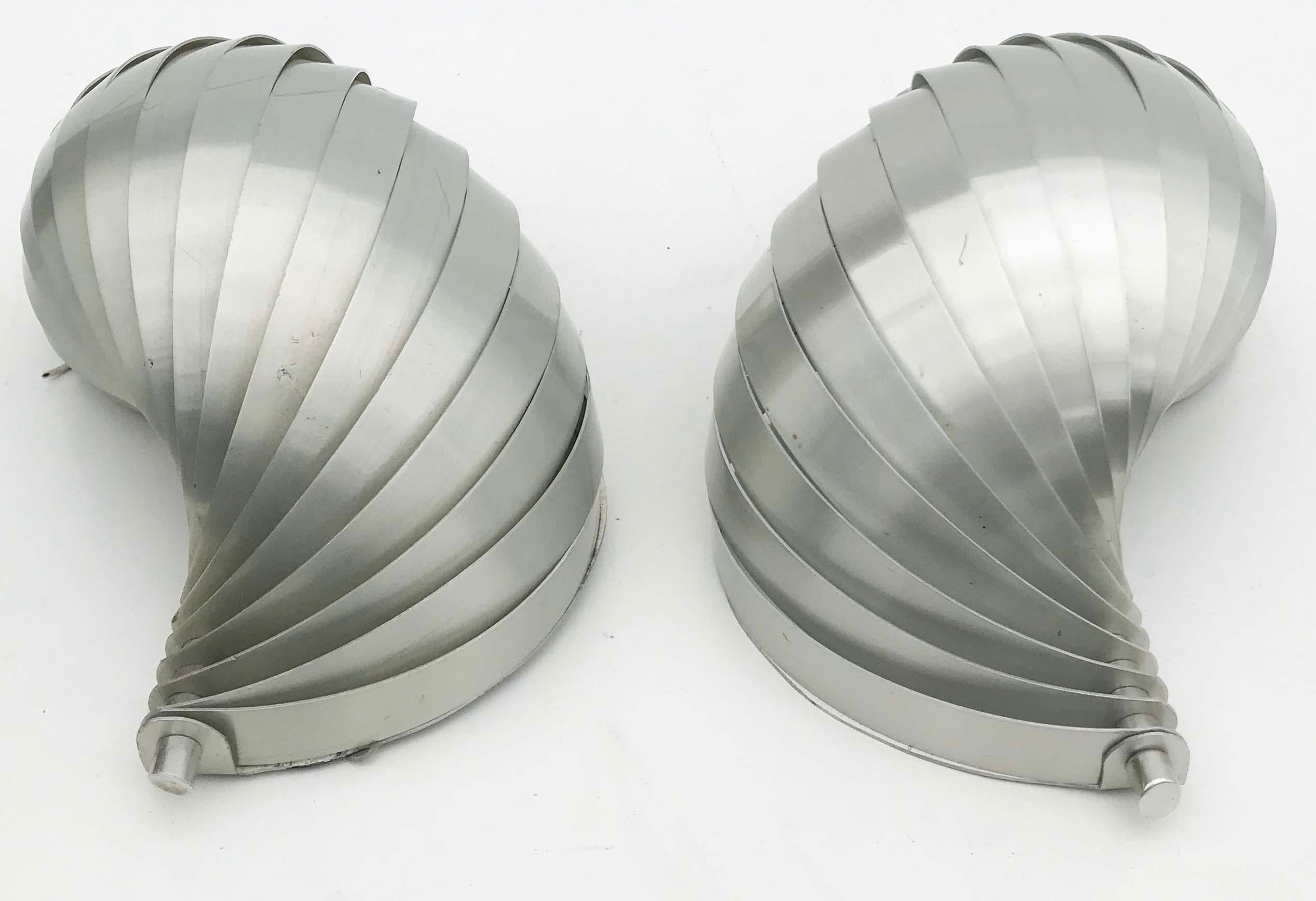 Mid-Century Modern Pair of Henri Mathieu Sconces