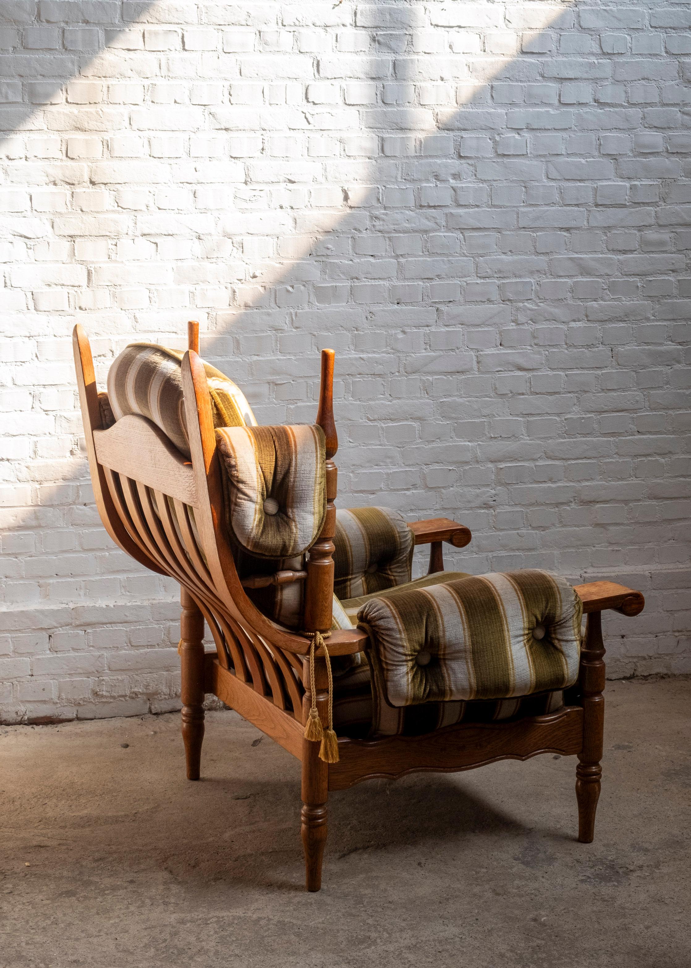 Coppia di sedie da salotto Henry Kjærnulf in Oak, Nyrup Møbelfabrik anni '70 in vendita 12