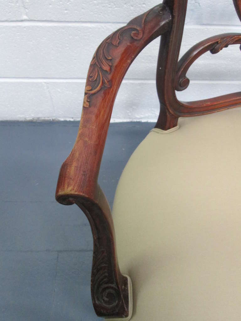 Pair of Hepplewhite Style Armchairs 3