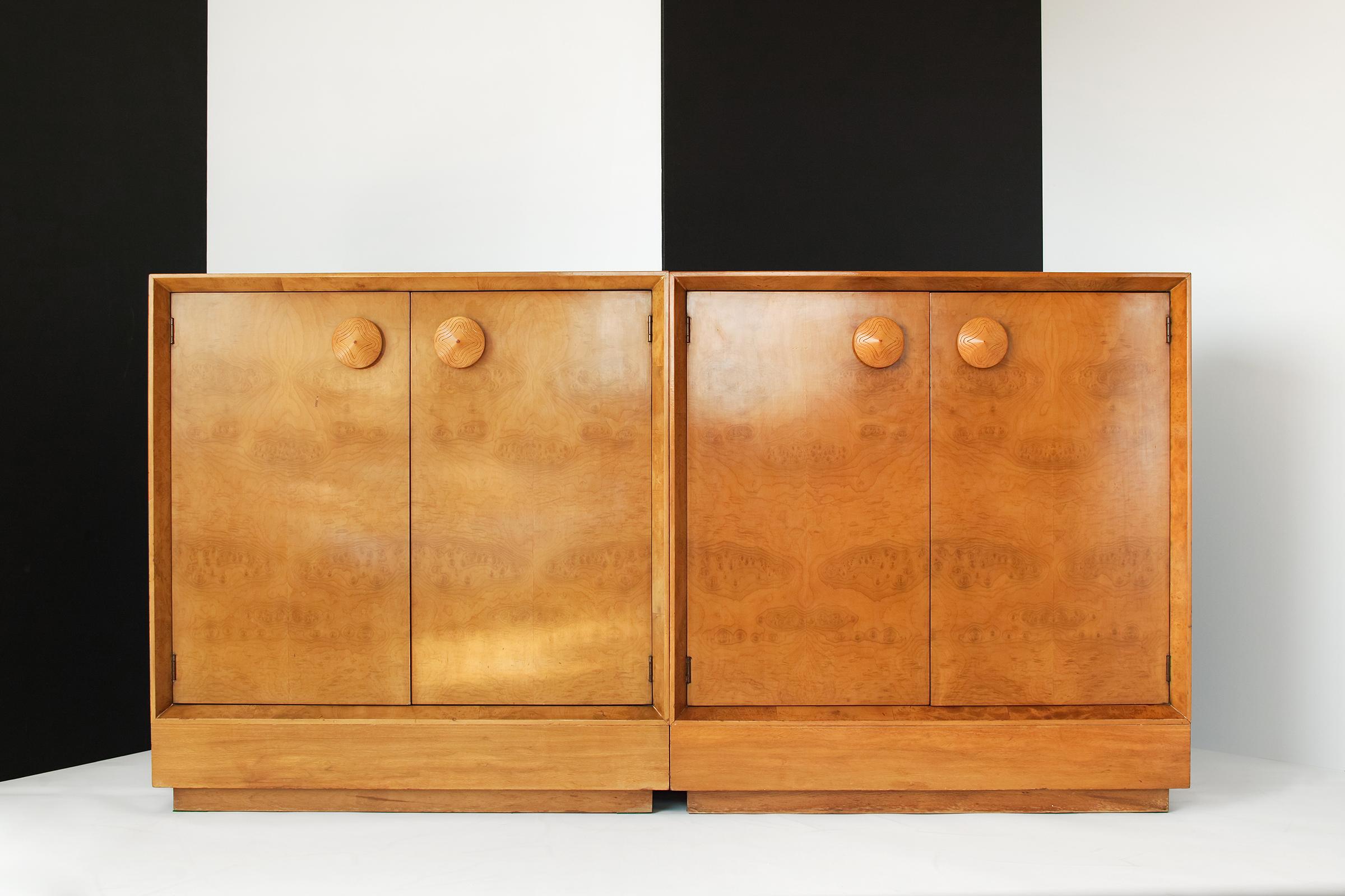 Pair of Herman Miller Paldao Dresser-Cabinets by Gilbert Rohde 10