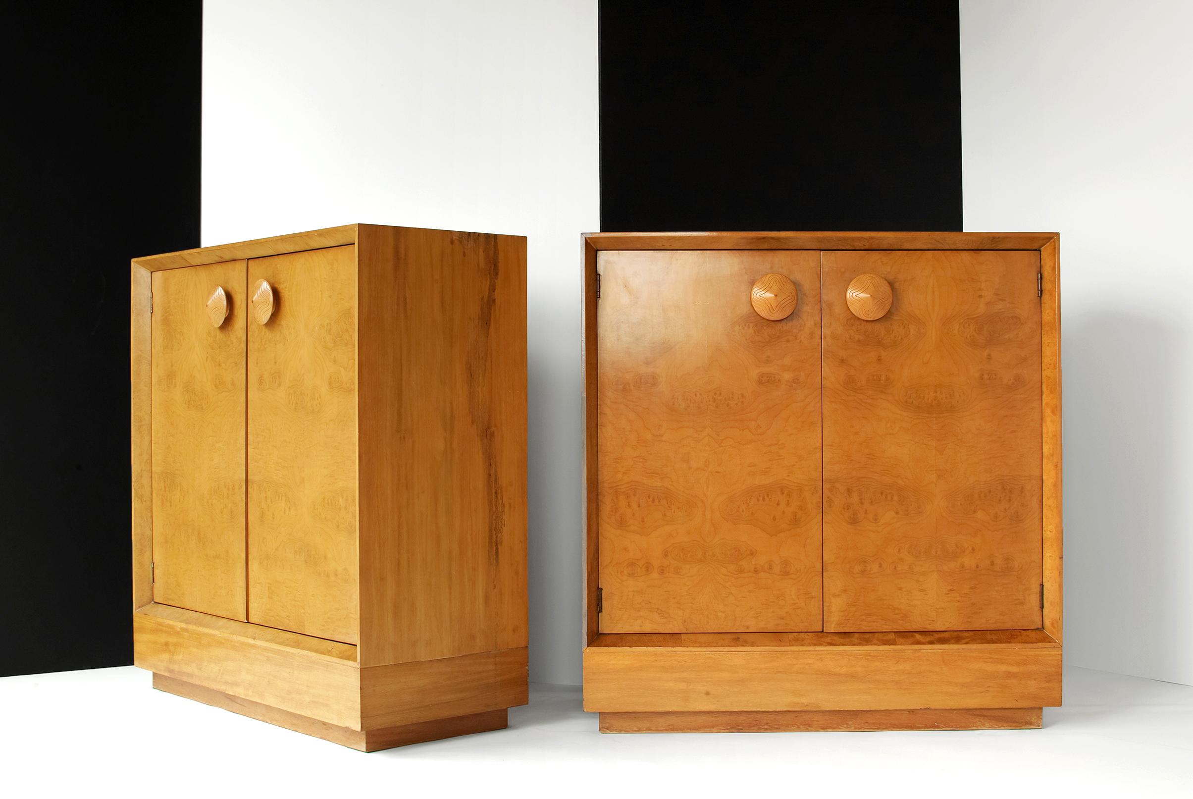 Pair of Herman Miller Paldao Dresser-Cabinets by Gilbert Rohde 2