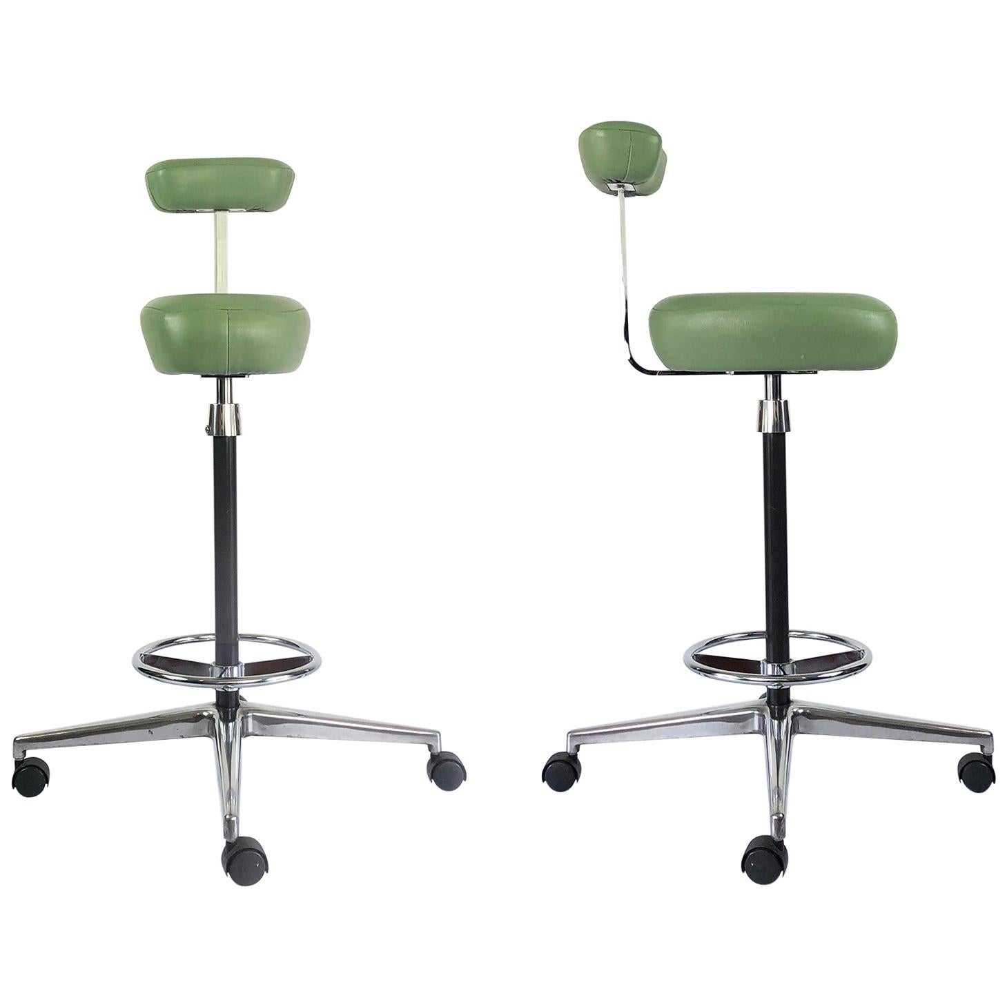 Pair of Herman Miller Perchs Designed by George Nelson For Sale