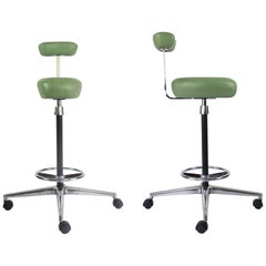 Retro Pair of Herman Miller Perchs Designed by George Nelson