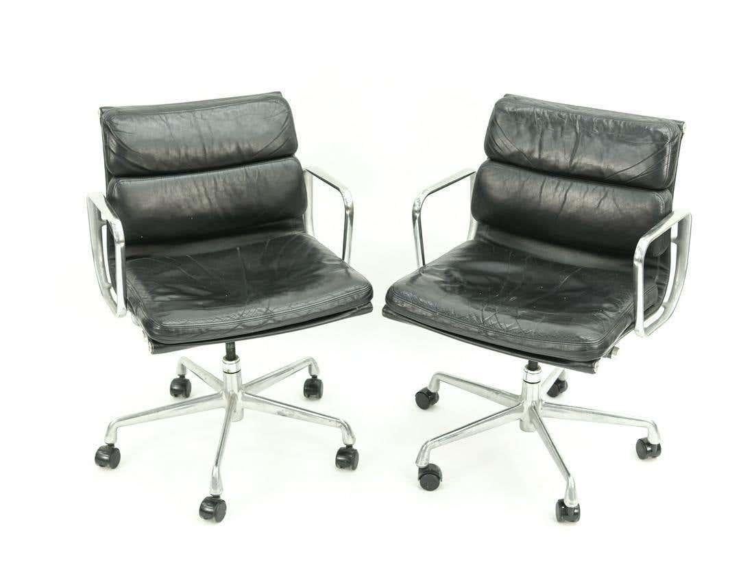 American Pair of Herman Miller Soft Pad Office Chairs