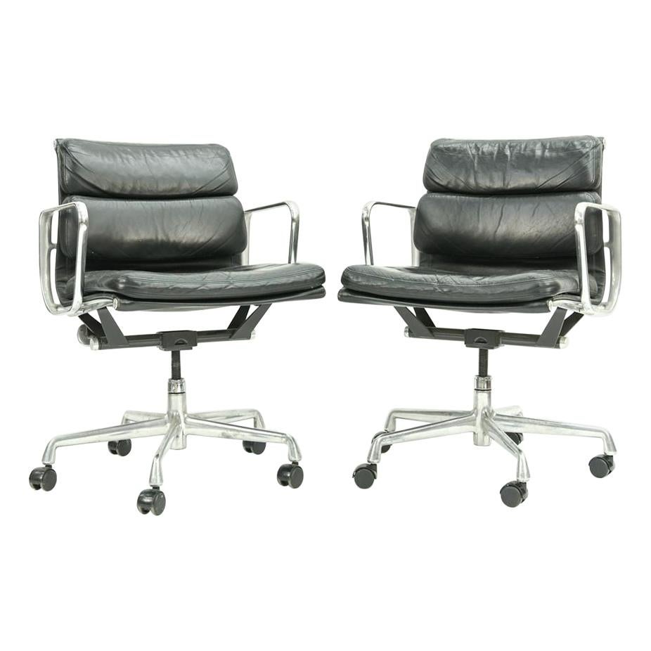 Pair of Herman Miller Soft Pad Office Chairs