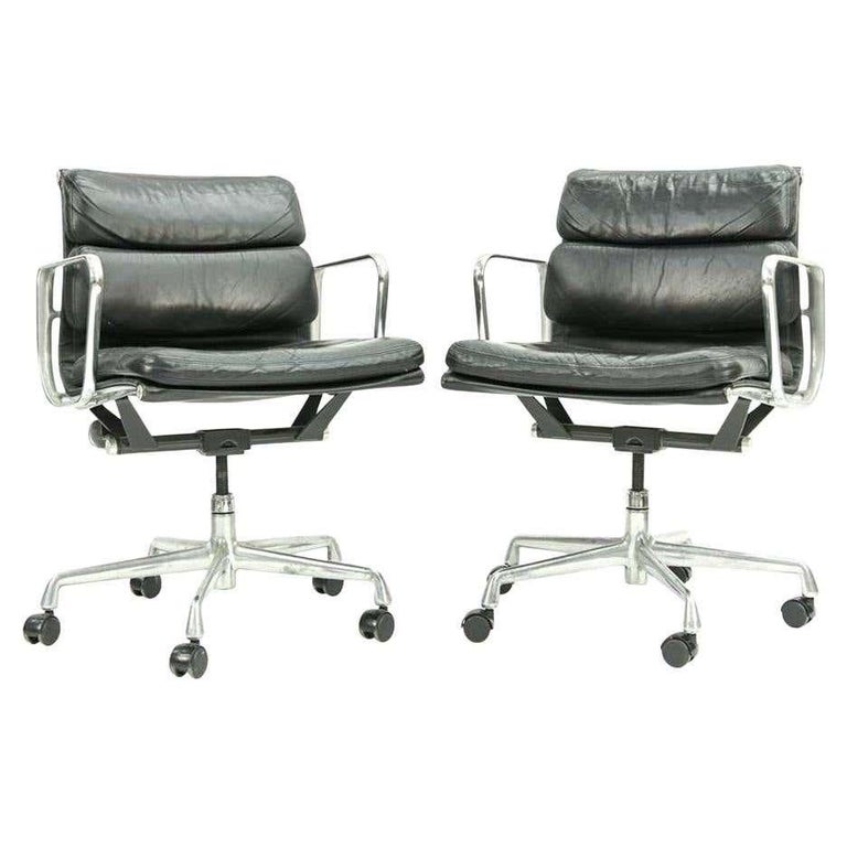 Pair of Herman Miller Soft Pad Office Chairs at 1stDibs