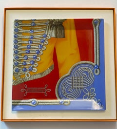 Hermes Pair of Brandebourgs Vide Poches or Change Trays