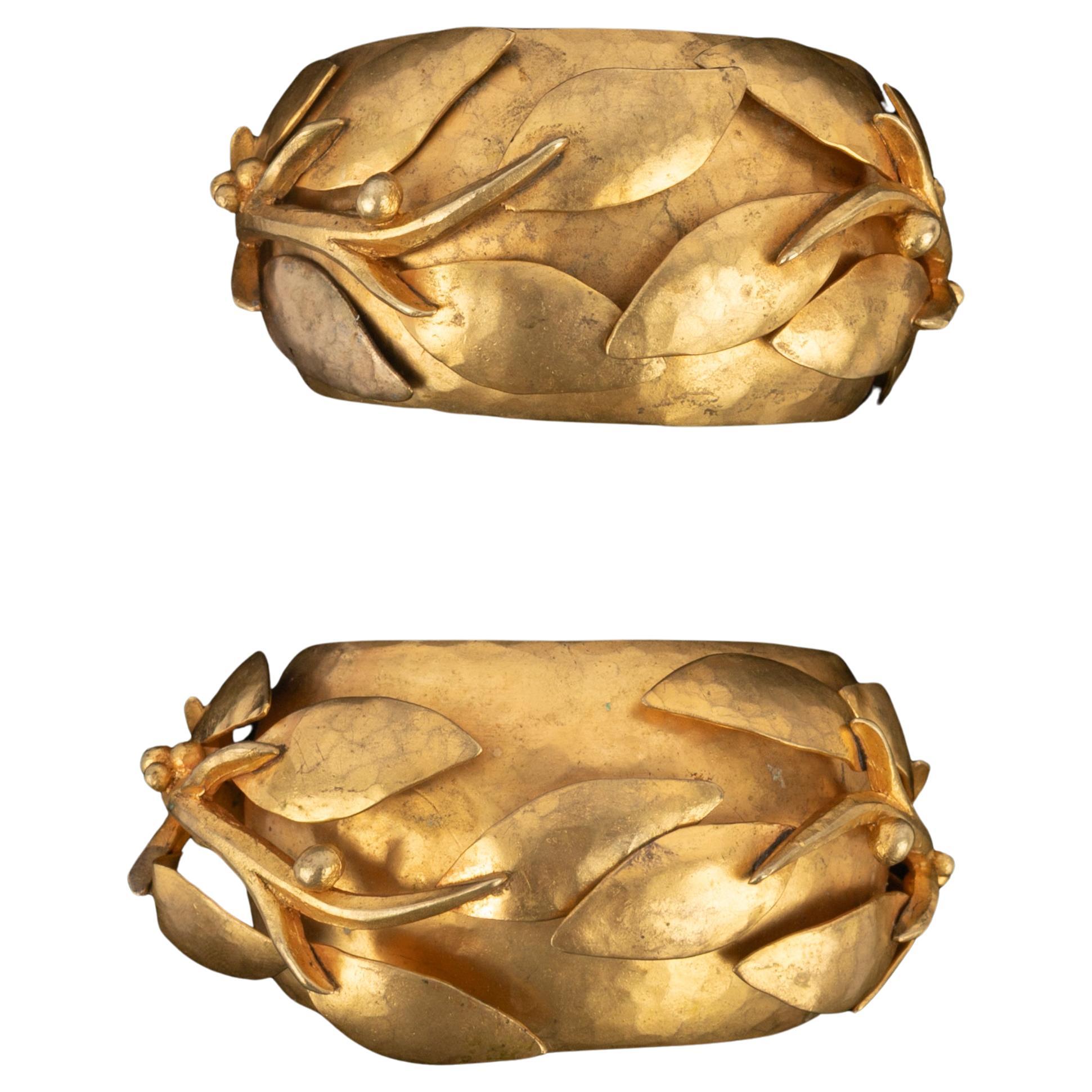 【 HERVÉ VAN DER STRAETEN 純金ブローチ 】　ヴィンテージ Herve Van Der Straeten Jewelry - 20 For Sale at 1stDibs | herve