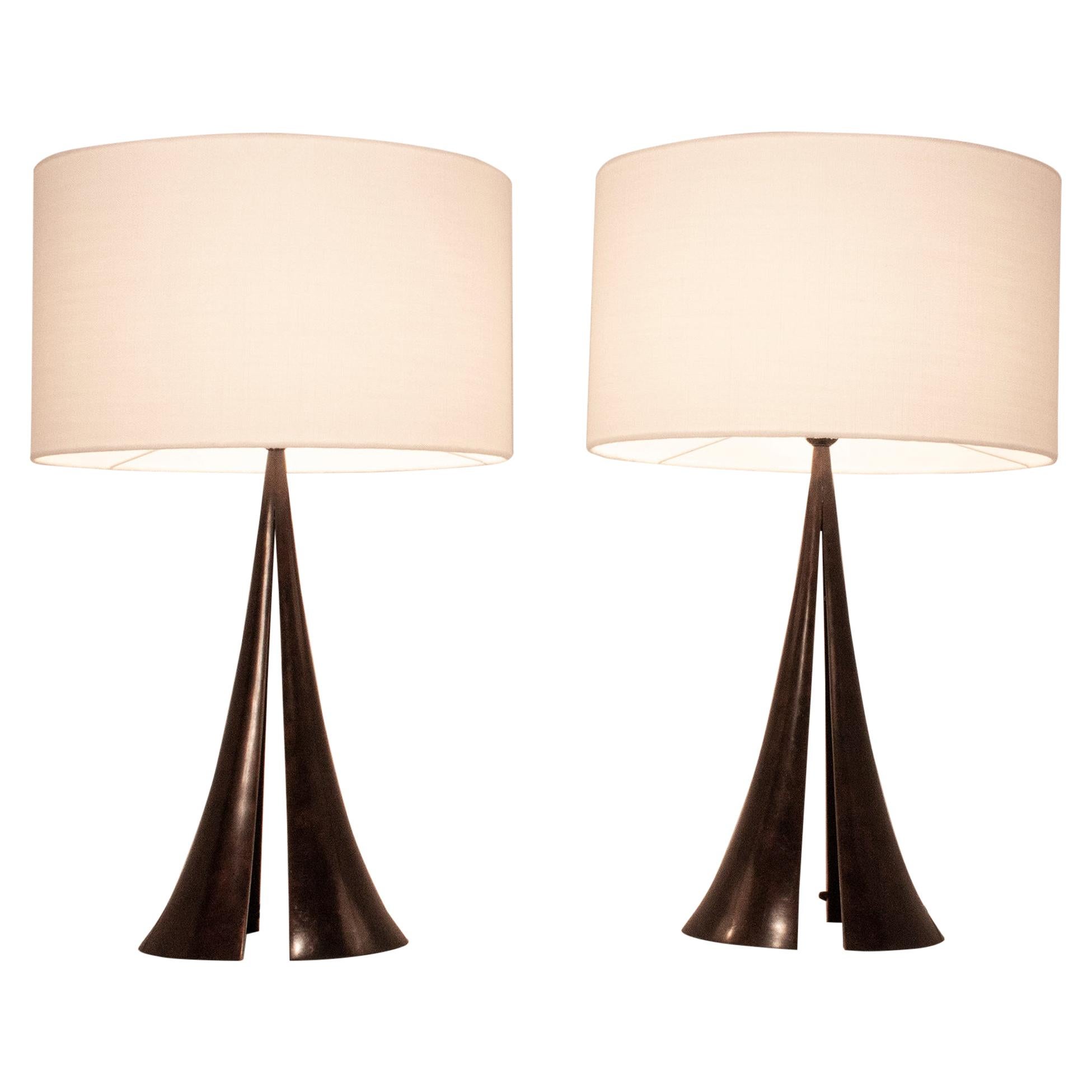 Paire de lampes Herve Van Der Straeten:: France:: 2004
