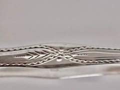 Pair of Hester Bateman Bright Cut Sugar Tongs, Dated Circa 1784/85, London Assay