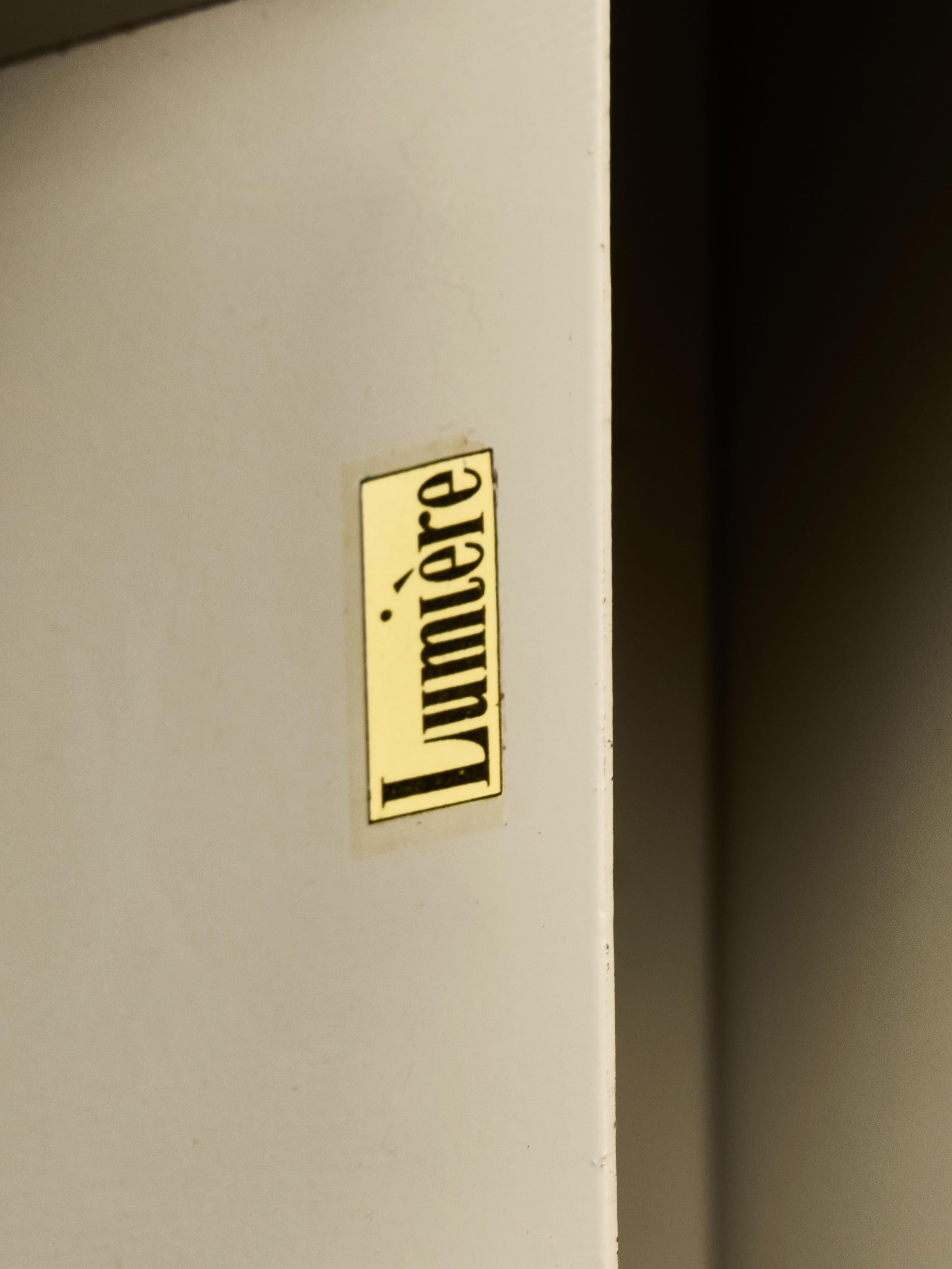 Pair of Hexagonal “Lumière” Wall Sconces For Sale 1