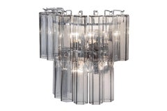 Pair of Hexagonal Murano Glass Wall Lights