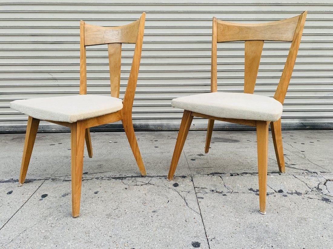 Mid-20th Century Pair of Heywood Wakefield Side Chairs