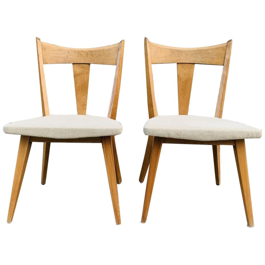 Pair of Heywood Wakefield Side Chairs
