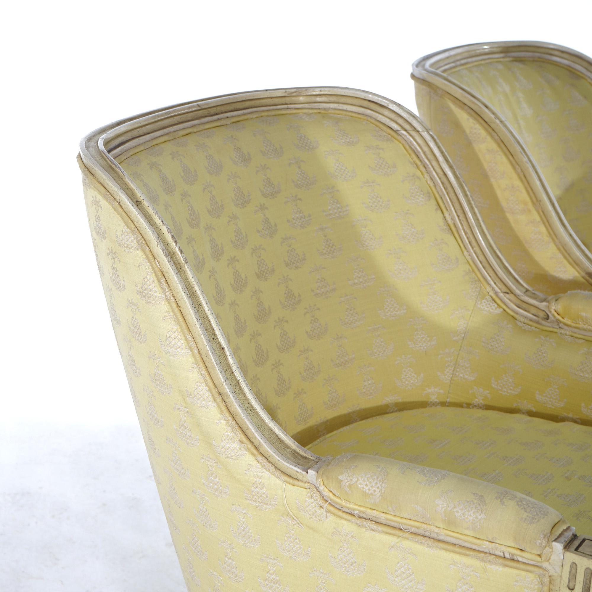 Pair of Hibriten-Bernhardt French Louis XVI Style Bergère Chairs 20thC 5